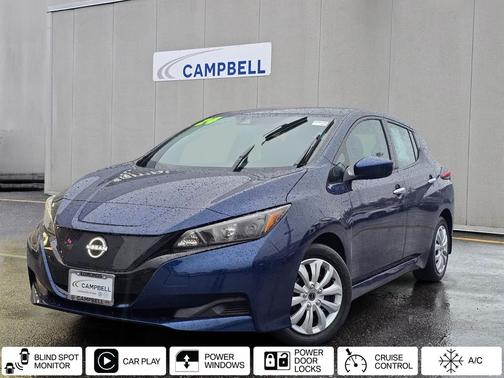 Deep Blue Pearl 2024 Nissan Leaf S