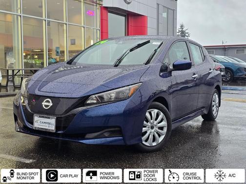 Deep Blue Pearl 2024 Nissan Leaf S