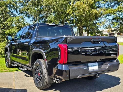 Midnight Black Metallic 2022 Toyota Tundra Hybrid TRD Pro