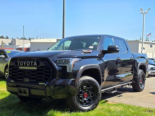 Midnight Black Metallic 2022 Toyota Tundra Hybrid TRD Pro