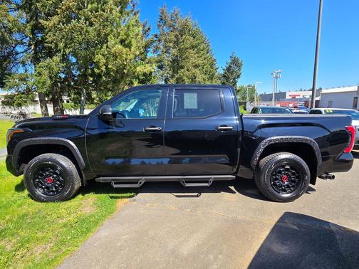Midnight Black Metallic 2022 Toyota Tundra Hybrid TRD Pro