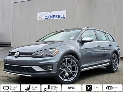 Platinum Gray Metallic 2019 Volkswagen Golf Alltrack TSI SEL