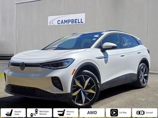 Opal White Pearl 2023 Volkswagen ID.4 AWD Pro S