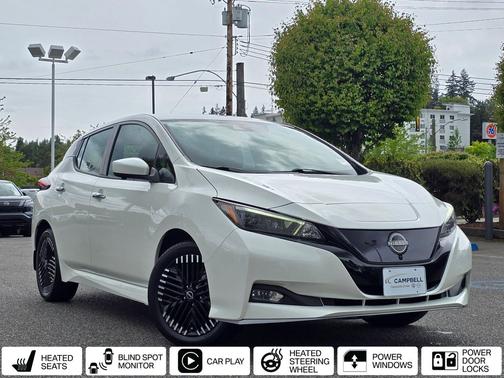 Pearl White Tricoat 2024 Nissan Leaf SV PLUS
