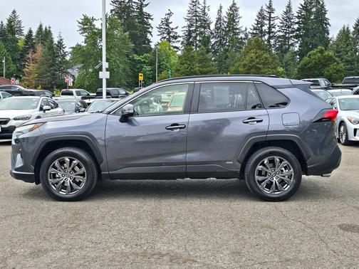 Magnetic Gray Metallic 2022 Toyota RAV4 Hybrid XLE Premium