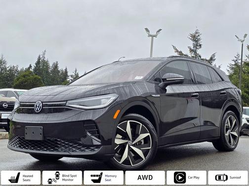Deep Black 2025 Volkswagen ID.4 AWD Pro S