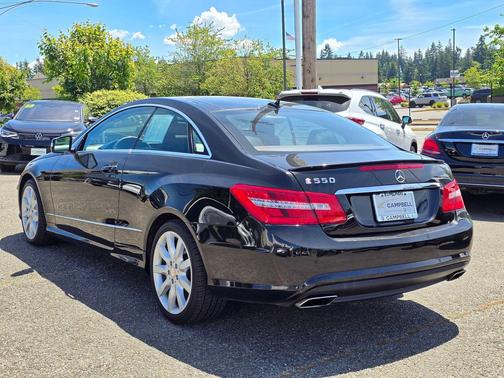 Black 2011 Mercedes-Benz E-Class E 550