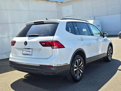 Pure White 2024 Volkswagen Tiguan 2.0T S