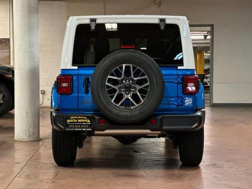 Blue Pearl 2026 Jeep Wrangler 4-Door Sahara 4x4