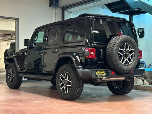 Black 2027 Jeep Wrangler Sahara