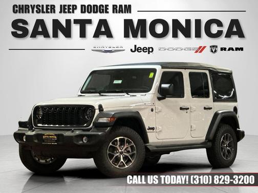 Bright White Clearcoat 2026 Jeep Wrangler Sport S