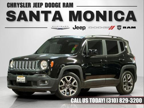 Black 2017 Jeep Renegade Latitude