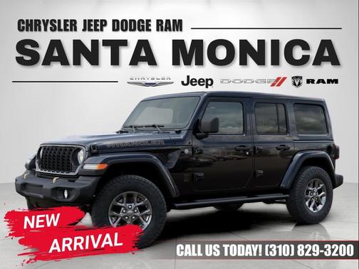 Black Clearcoat 2026 Jeep Wrangler 4-Door 85th Anniversary Edition