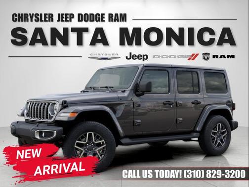 Granite Crystal Metallic Clearcoat 2025 Jeep Wrangler 4-Door Sahara 4x4 SUV