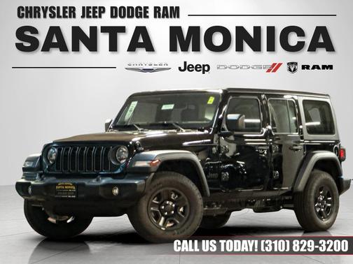 Black Clearcoat 2026 Jeep Wrangler Sport SUV