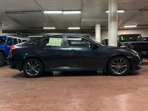 Gray 2019 Honda Civic EX