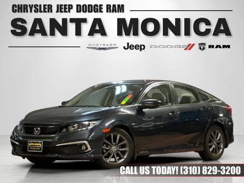 Gray 2019 Honda Civic EX