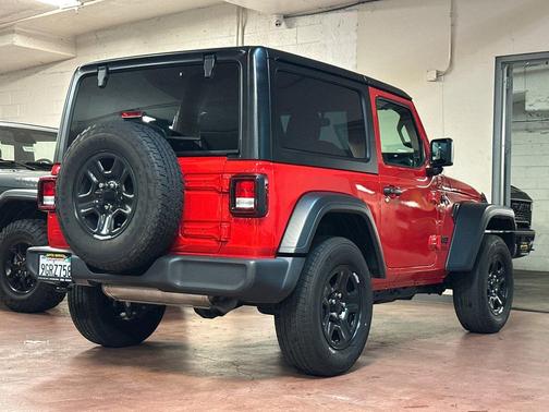 Red Clearcoat 2021 Jeep Wrangler Sport