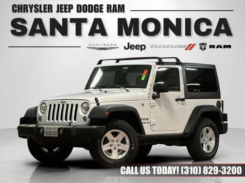 Bright White Clearcoat 2016 Jeep Wrangler Sport