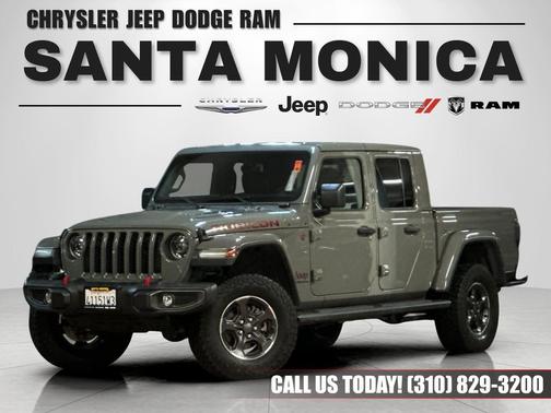 Sting-Gray Clearcoat 2023 Jeep Gladiator Rubicon