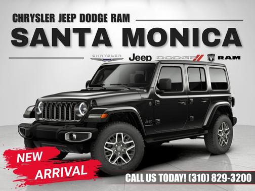 Black Clearcoat 2026 Jeep Wrangler 4-Door Sahara 4x4