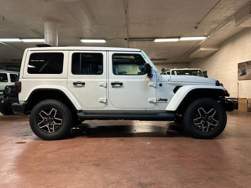 White 2027 Jeep Wrangler Sahara