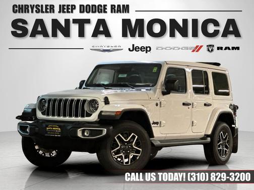 White 2027 Jeep Wrangler Sahara