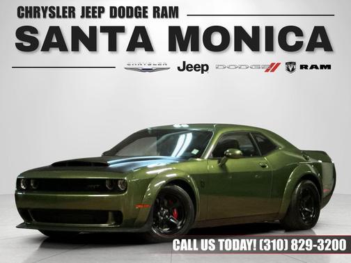 Green 2018 Dodge Challenger SRT Demon