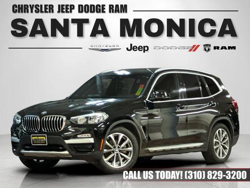 Jet Black 2019 BMW X3 sDrive30i