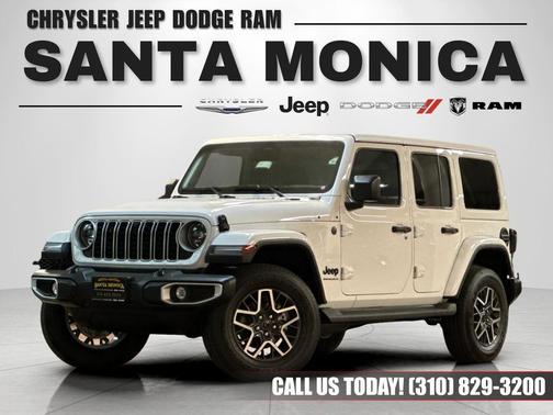Bright White Clearcoat 2026 Jeep Wrangler 4-Door Sahara 4x4