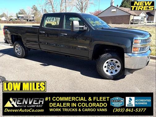 Graphite Metallic 2018 Chevrolet Silverado 3500 WT