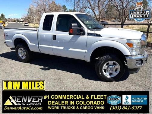 Oxford White 2015 Ford F-250 XLT