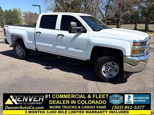 Summit White 2019 Chevrolet Silverado 2500 WT