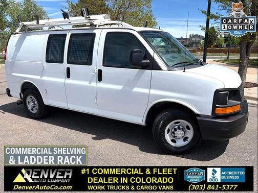Summit White 2015 Chevrolet Express 2500 Work Van