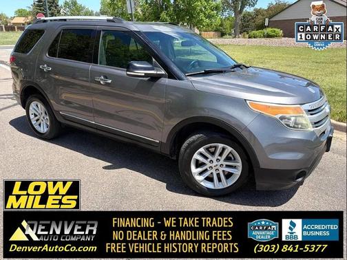 Gray 2014 Ford Explorer XLT