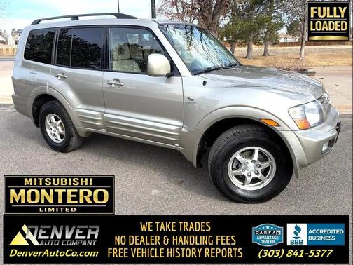 2002 Mitsubishi Montero Limited