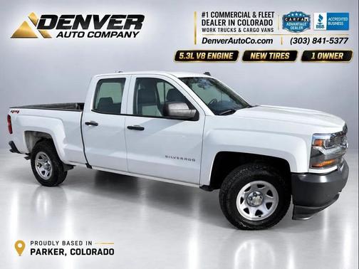 Summit White 2019 Chevrolet Silverado 1500 WT
