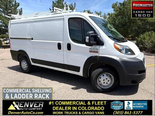 Bright White Clearcoat 2020 RAM ProMaster 1500 Low Roof