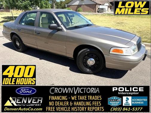 Medium Brown Metallic 2006 Ford Crown Victoria Police Interceptor