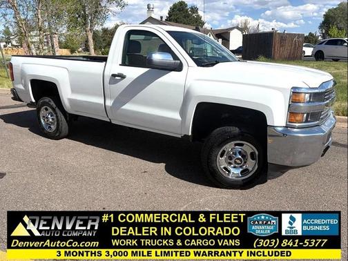 Summit White 2016 Chevrolet Silverado 2500 WT