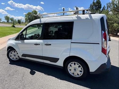 Frozen White 2015 Ford Transit Connect XLT
