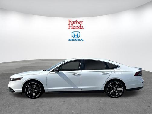 Platinum White Pearl 2023 Honda Accord Hybrid