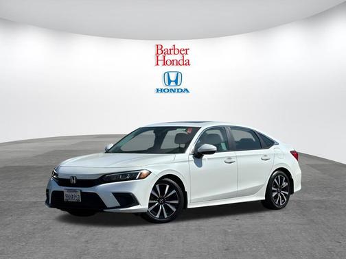 Platinum White Pearl 2023 Honda Civic