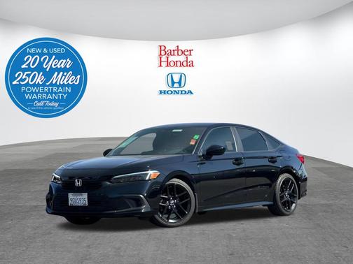 Crystal Black Pearl 2023 Honda Civic