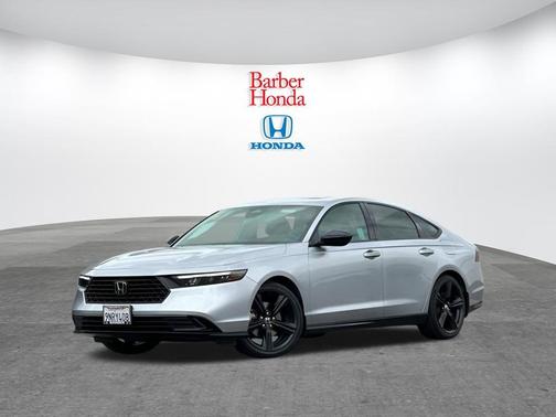 Solar Silver Metallic 2024 Honda Accord Hybrid