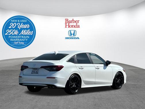 Platinum White Pearl 2025 Honda Civic