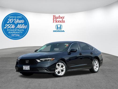 Crystal Black Pearl 2024 Honda Accord Sedan