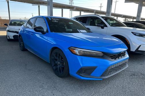 Boost Blue Pearl 2023 Honda Civic