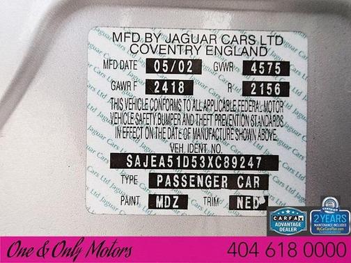 2003 Jaguar X-Type 2.5 for sale in Doraville, GA - image 16