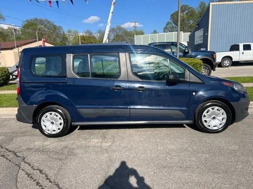 Blue 2018 Ford Transit Connect Wagon XL LWB